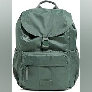 Vera Bradley Ripstop Campus Daytripper Backpack, Olive Leaf